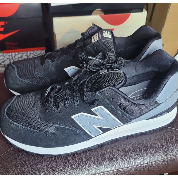 New Balance Other - New Balance 574 ML574CNA Black Blue Men's Size 10 ENCAP Sneakers NEW w/ Box